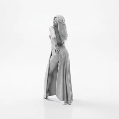 Mô hình tượng quý cô thanh lịch 3D Printable