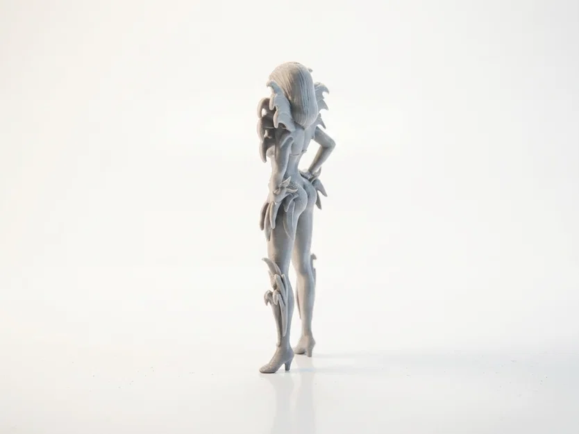 Mô hình Thiên Thần Giả Tưởng - File STL 3D có thể in ấn - Image 4