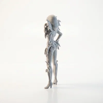 Mô hình Thiên Thần Giả Tưởng - File STL 3D có thể in ấn