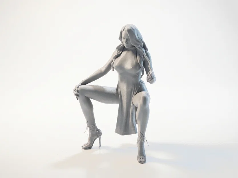 Mô hình tượng nữ thanh lịch - Tệp in 3D sưu tầm - Image 1