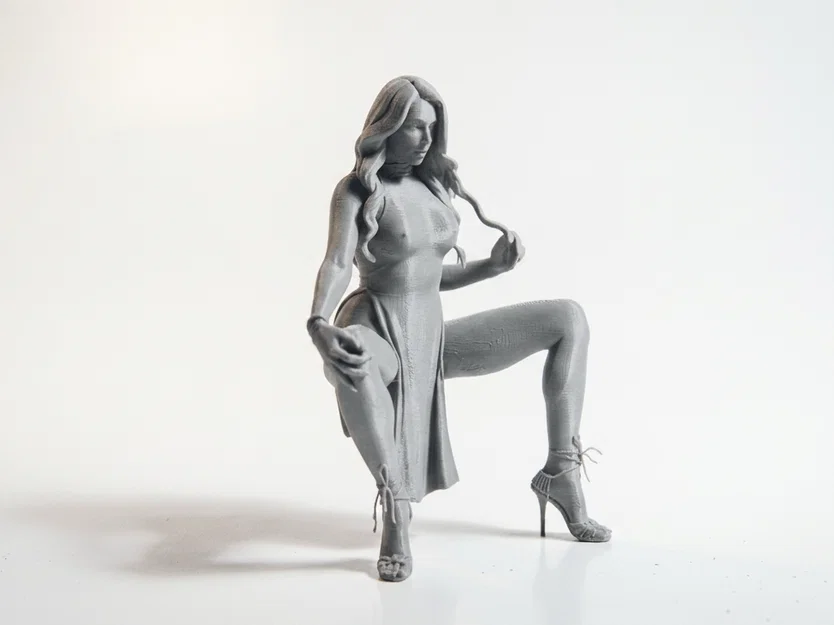 Mô hình tượng nữ thanh lịch - Tệp in 3D sưu tầm - Image 2