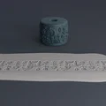 Con lăn tạo họa tiết Scandinavian motifs middle #3 - Thumbnail 3