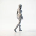 Mô hình 3D Tượng cô gái đang đi bộ (Female Figure Walking Statue) - Thumbnail 3