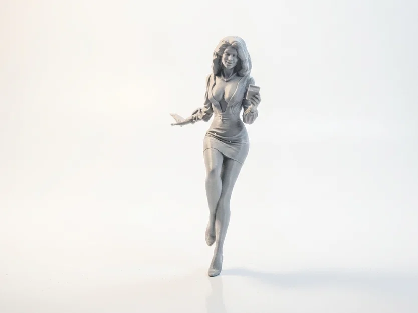 Mô hình tượng nữ nhân vật thanh lịch - File in 3D - Image 1