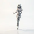 Mô hình tượng nữ nhân vật thanh lịch - File in 3D - Thumbnail 1