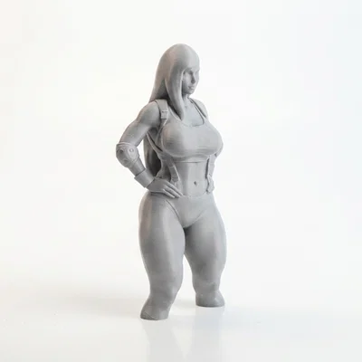 Mô Hình Nữ Võ Sĩ MMA Quyến Rũ - File In 3D
