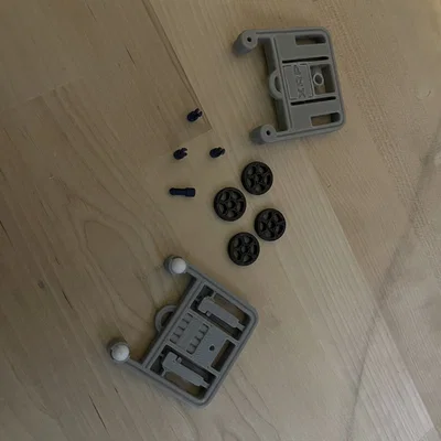 Bi cầu dẫn hướng (Skid ball) cho keychain robot XRP