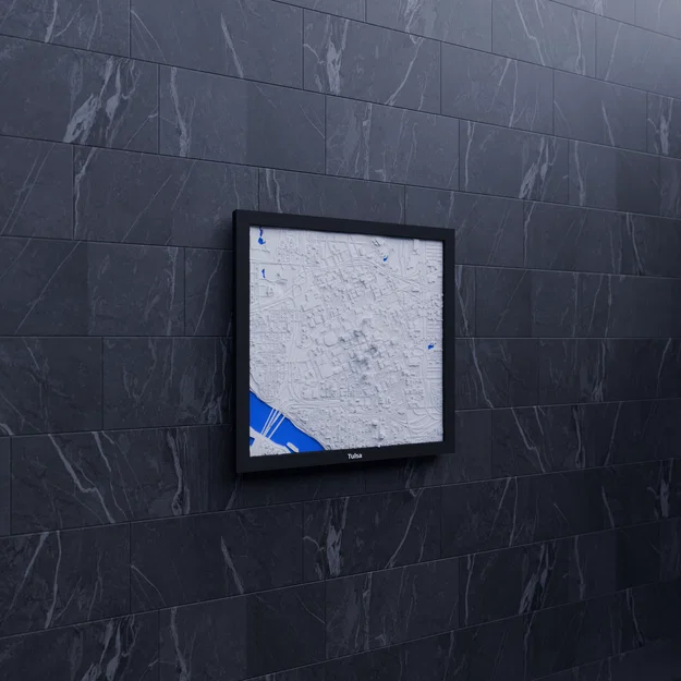 Tulsa, Hoa Kỳ - Mô hình địa hình 3D thu nhỏ - Image 7