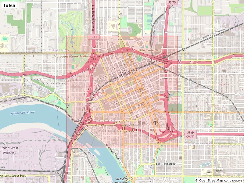 Tulsa, Hoa Kỳ - Mô hình địa hình 3D thu nhỏ - Image 9