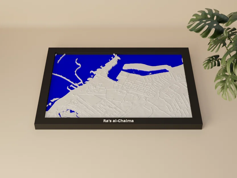 Ra's al-Chaima, Các Tiểu vương quốc Ả Rập Thống nhất - Mô hình thu nhỏ 3D - Image 1