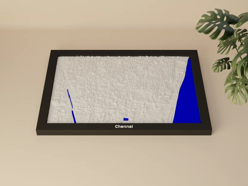 Chennai, Ấn Độ - Mô hình 3D thu nhỏ - Image 1