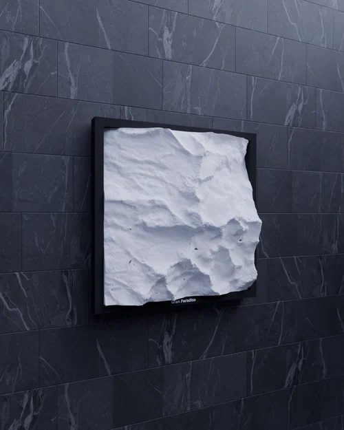 Gran Paradiso, Ý - Mô hình thu nhỏ 3D - Image 3
