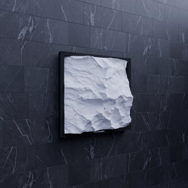 Gran Paradiso, Ý - Mô hình thu nhỏ 3D - Image 7