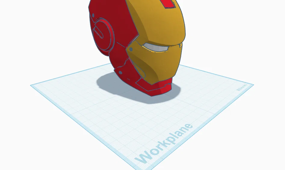 Mô hình mũ bảo hiểm Iron Man (Iron Man Helmet) in 3D chất lượng cao - Image 1