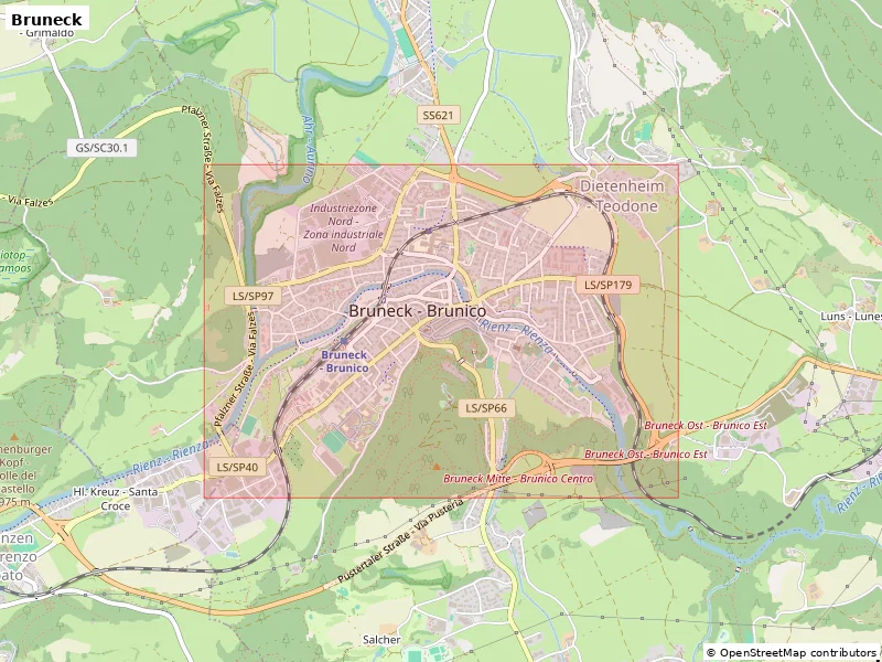 Mô hình địa hình 3D thu nhỏ Bruneck, Ý - Image 9