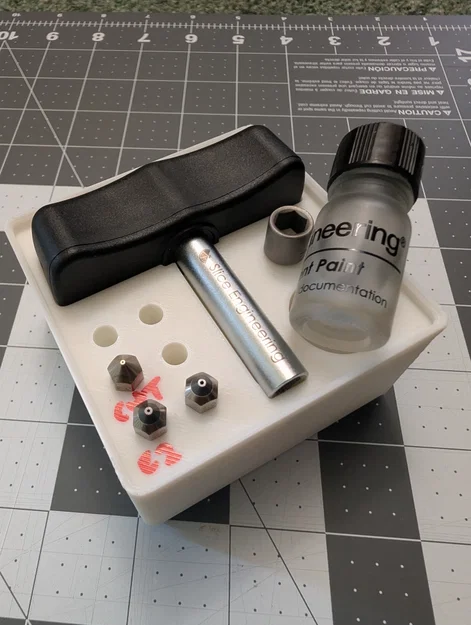 Khay Gridfinity 2x2 lưu trữ dụng cụ và nozzle Slice Engineering - Image 1
