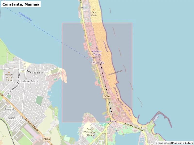 Constanța, Mamaia, Romania - Mô hình địa hình 3D thu nhỏ - Image 9