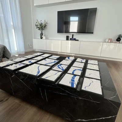 Constanța, Romania - Mô hình địa hình 3D thu nhỏ