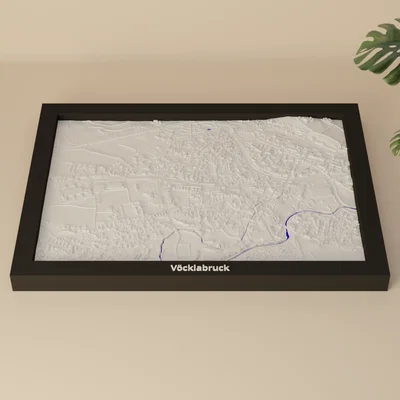 Vöcklabruck, Áo - Mô hình thu nhỏ 3D