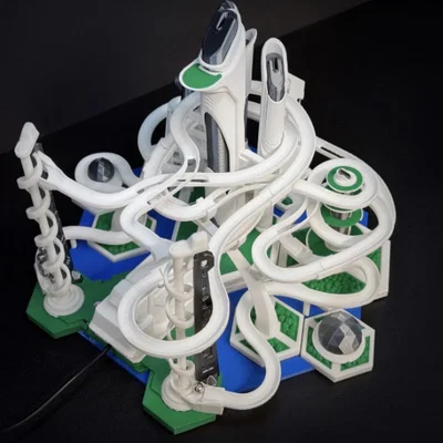 Mô hình đường đua viên bi Marble Track in 3D cực kỳ thú vị