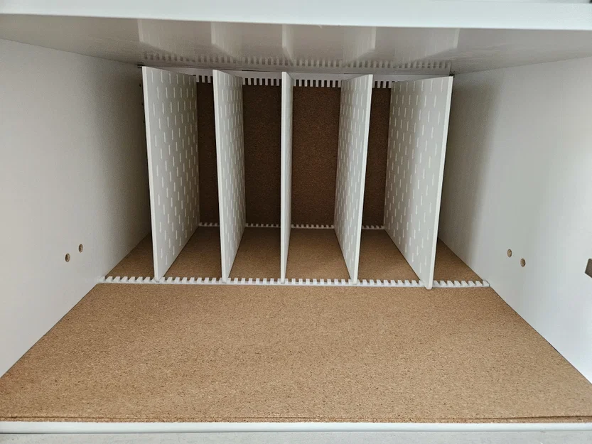 Thanh ray định vị (Rastprofil) cho bảng IKEA Skadis - Image 1