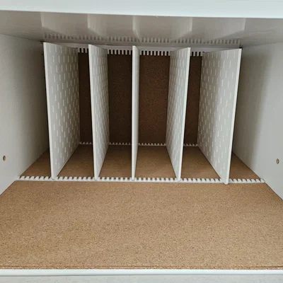 Thanh ray định vị (Rastprofil) cho bảng IKEA Skadis