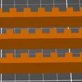 Thanh ray định vị (Rastprofil) cho bảng IKEA Skadis - Thumbnail 3