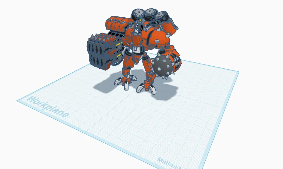 Mô hình robot chiến binh 3D đầy uy lực cho người đam mê - Image 1