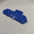 Móc khóa logo The Smurfs - Mô hình in 3D độc đáo cho người hâm mộ - Thumbnail 2
