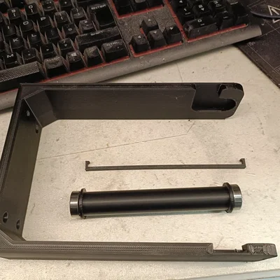 Giá treo cuộn nhựa 3D 5kg chắc chắn, tiện lợi cho xưởng in