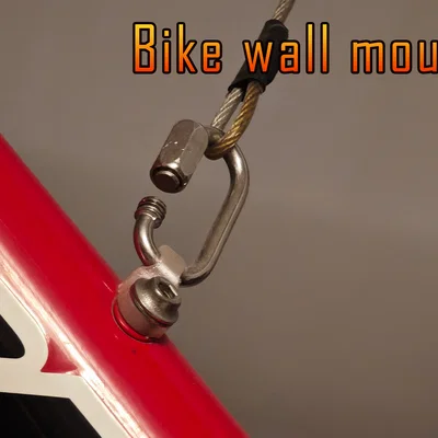Giá treo xe đạp gắn tường (Bike wall mount) tối ưu diện tích