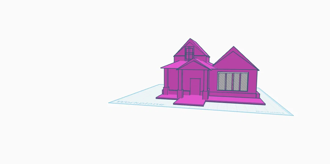 Mô hình ngôi nhà 3D decor đơn giản và dễ in - Image 1