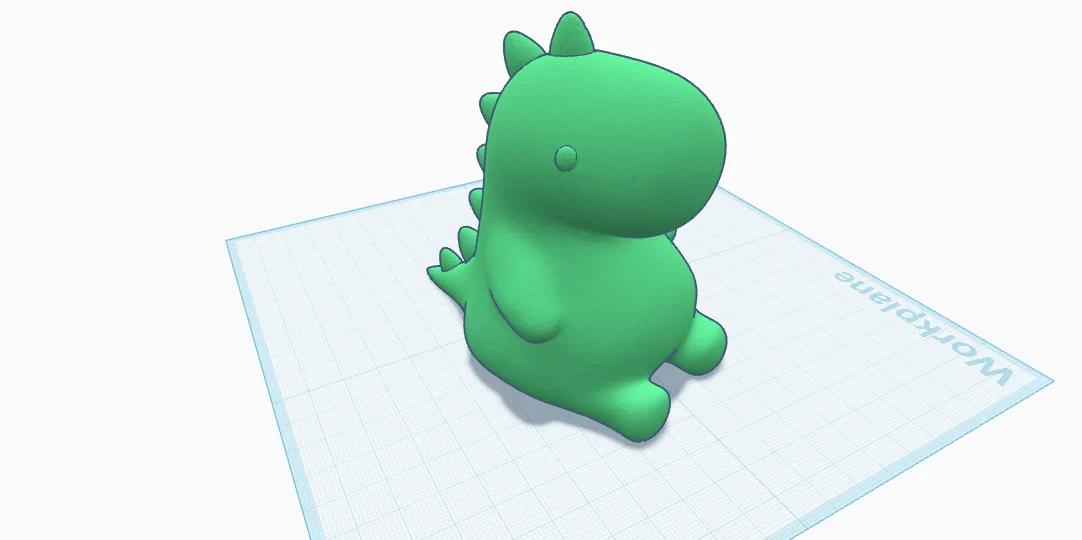 Mô hình 3D chú rồng nhỏ đáng yêu - File in STL xinh xắn - Image 1