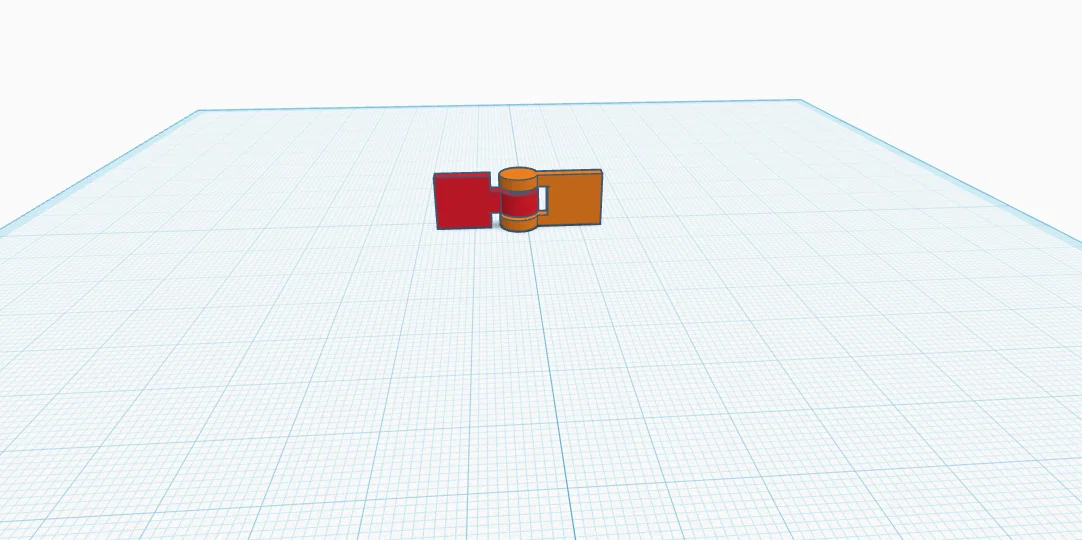 Mẫu bản lề (hinge) 3D đơn giản, dễ in cho dự án DIY - Image 1