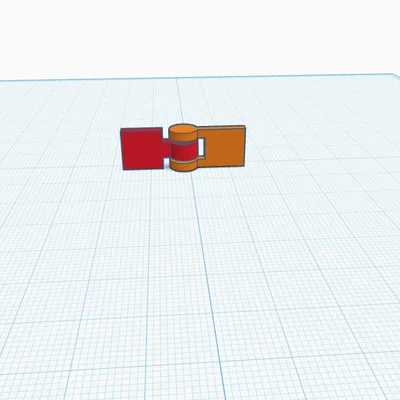 Mẫu bản lề (hinge) 3D đơn giản, dễ in cho dự án DIY