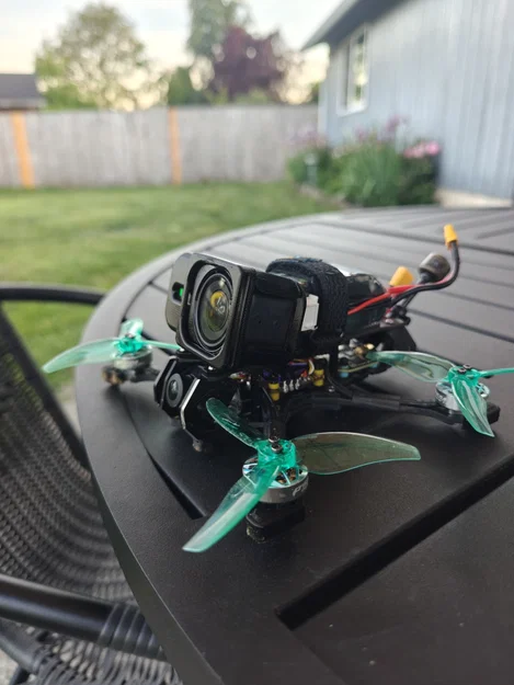 Ngàm gắn camera Osmo Nano cho FPV drone Volador VX3.5 (Hard Mount) - Image 1