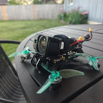 Ngàm gắn camera Osmo Nano cho FPV drone Volador VX3.5 (Hard Mount)