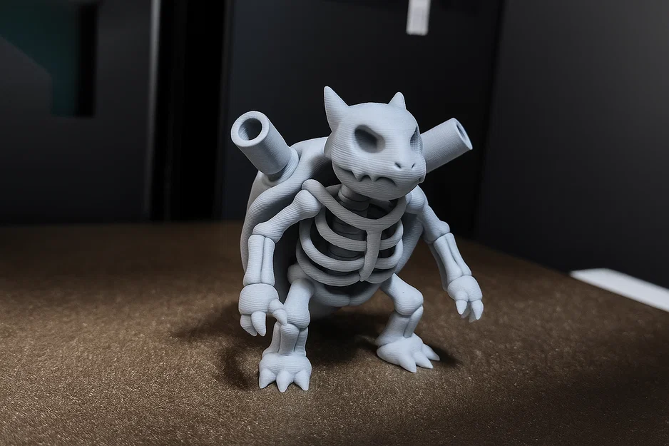 Mô hình 3D Blastoise Skeleton (Bộ xương Pokémon) độc đáo - Image 1