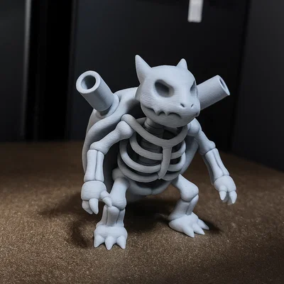 Mô hình 3D Blastoise Skeleton (Bộ xương Pokémon) độc đáo