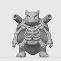 Mô hình 3D Blastoise Skeleton (Bộ xương Pokémon) độc đáo - Thumbnail 2