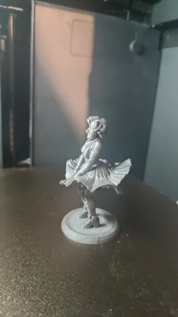 Mô hình Mecha Marilyn Monroe 9cm - Tuyệt phẩm trang trí in 3D - Image 2
