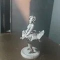 Mô hình Mecha Marilyn Monroe 9cm - Tuyệt phẩm trang trí in 3D - Thumbnail 2