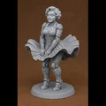 Mô hình Mecha Marilyn Monroe 9cm - Tuyệt phẩm trang trí in 3D - Thumbnail 4