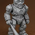 Mô hình robot Mecha Tung Tung Sahur độc đáo in 3D - Thumbnail 1