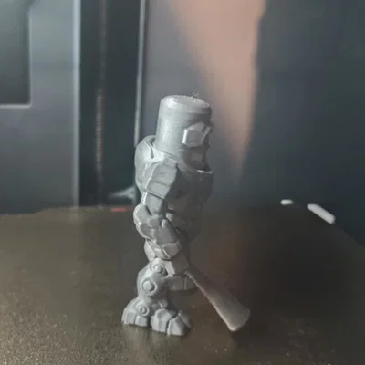 Mô hình robot Mecha Tung Tung Sahur độc đáo in 3D