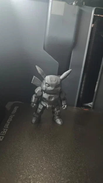 Mô hình Mecha Pikachu - Chiến binh Robot Pokemon 3D cực ngầu - Image 3