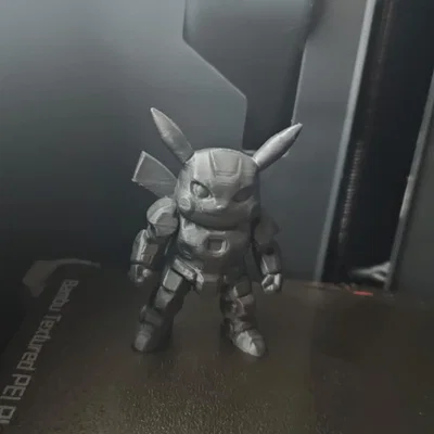 Mô hình Mecha Pikachu - Chiến binh Robot Pokemon 3D cực ngầu