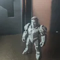 Mô hình Mecha Elon Musk 9cm - Đồ trang trí in 3D độc đáo - Thumbnail 3