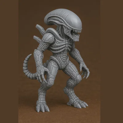 Mô hình Mecha Alien (Xenomorf) 9cm độc đáo cho fan sci-fi