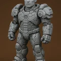 Mô hình Mecha Cristiano Ronaldo in 3D độc đáo cho fan bóng đá - Thumbnail 1
